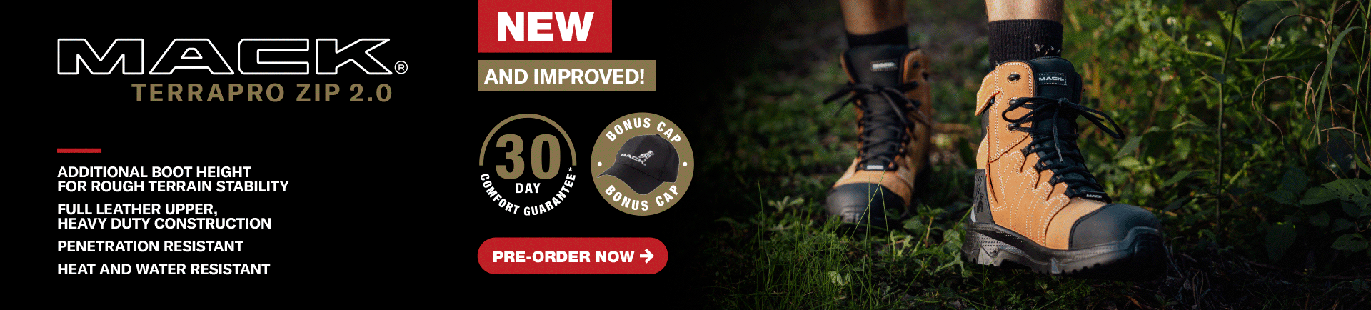 Mack Terrapro Zip 2.0 Pre-Order