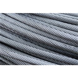Fishing Wire Rope 12mm Gal. 6X19S 9/9/1 Hemp Core