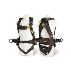Evolve Harness Lrg Rear,Front& SideD rings,conf spc loops,pad di-elect,spill resist web &ext