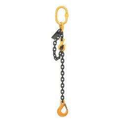 Beaver Grade 80 Double Leg Sling With Clevis Sling Hook 7mm x 2m 