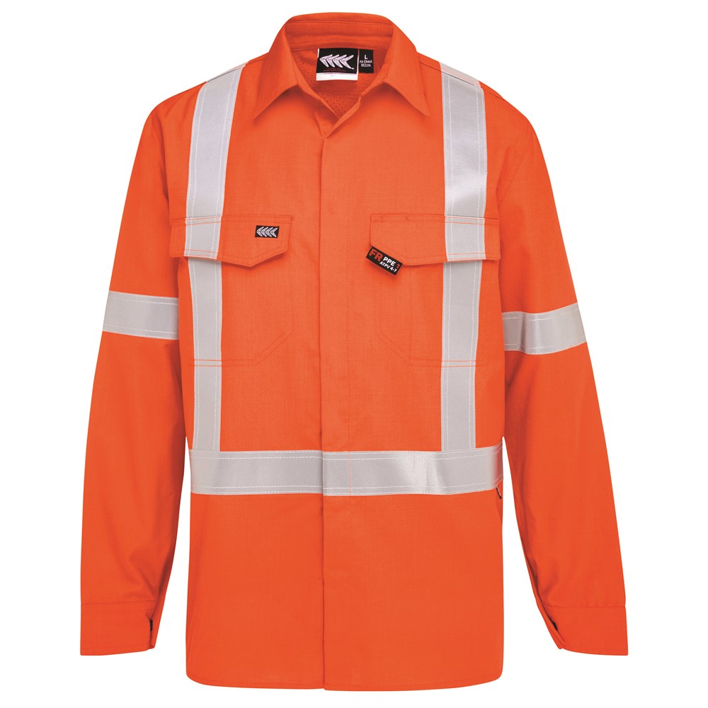 Boomerang Hi-Vis FR Button-Up Shirt 