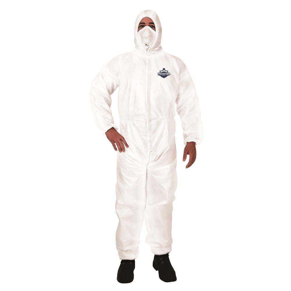 5 Frontier Disposable Coveralls Supersuit Type 4,5,6 Safety Suit Coverall AS/NZS 
