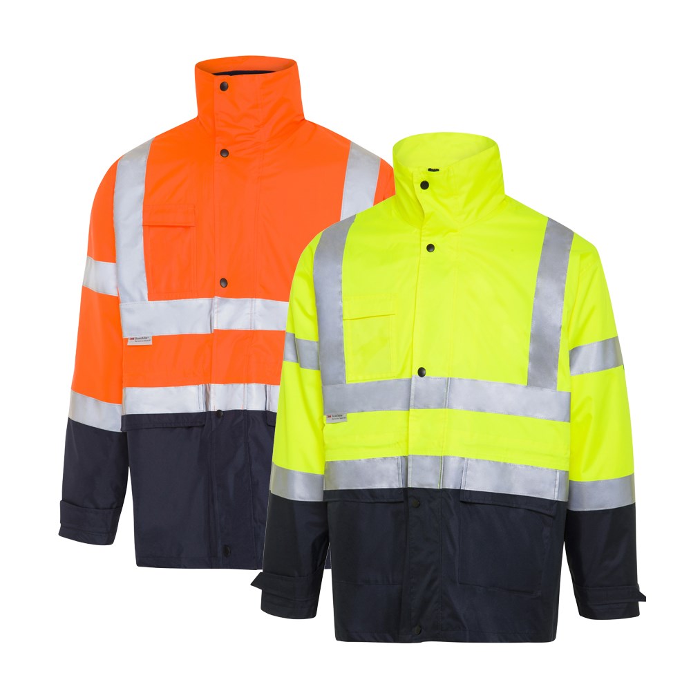 waterproof hi vis work jackets