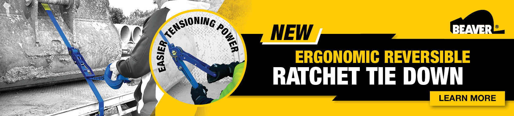 The Beaver Reversible Ratchet Tie Down: A Smarter, Safer Solution for Securing Heavy Cargo