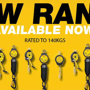 NEW B-safe Arresto Inertia Reels (SRL’s) - Rated to 140kgs