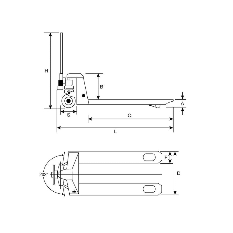 Beaver Hand Pallet Truck