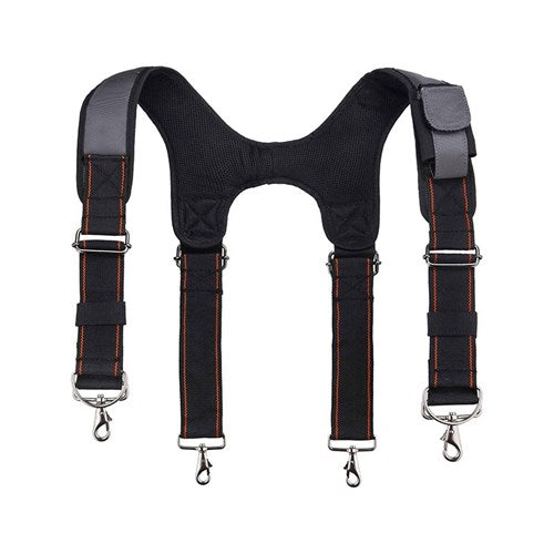 Ergodyne Tool Belt Suspenders with Adjustable Shoulder Straps (Padded)