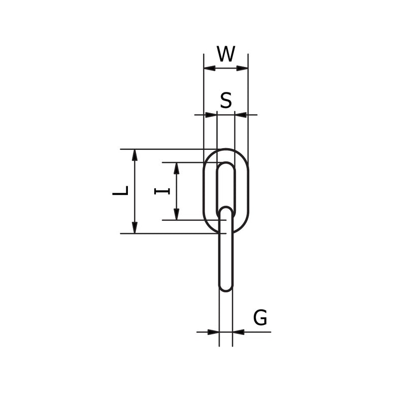Beaver Plastic Chain - Long Link (50m Reel)