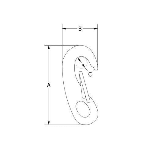 Beaver G316 Stainless Steel Spring Snap Hook