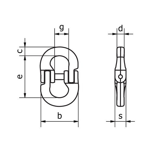 Beaver G50 Stainless Steel Connecting Link G316