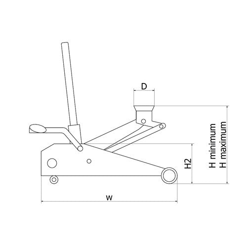 Beaver Hydraulic Garage Jack