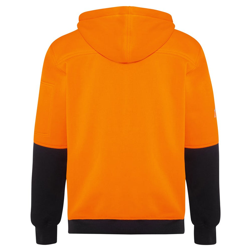 Mack Workwear Xenon Mens Hi-Vis Fleece Hoodie