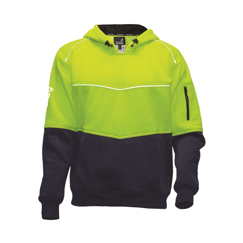 Mack Workwear Xenon Mens Hi-Vis Fleece Hoodie