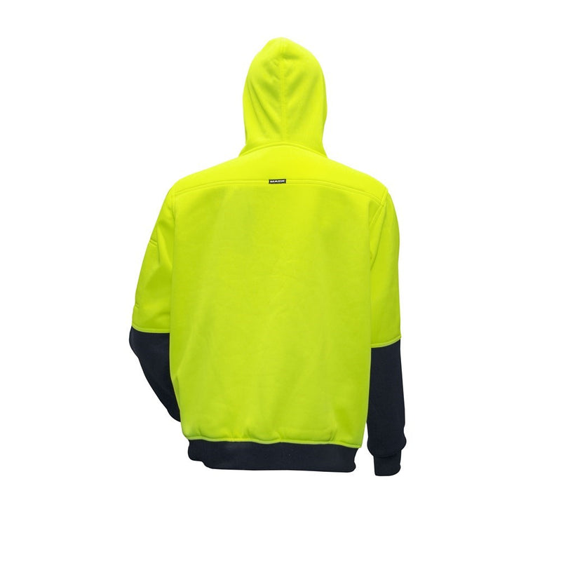 Mack Workwear Xenon Mens Hi-Vis Fleece Hoodie