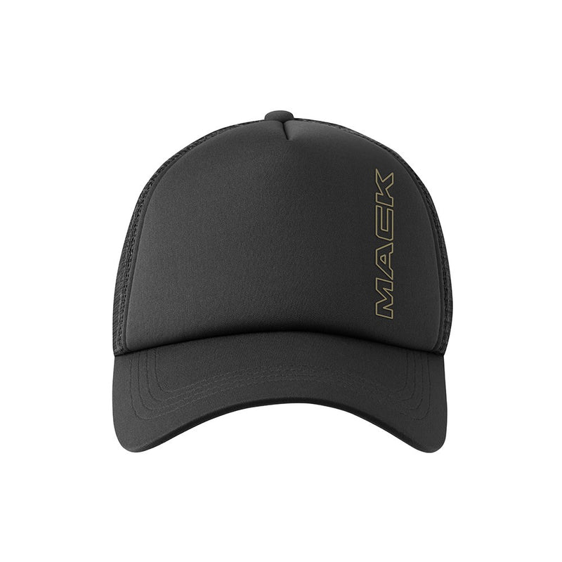 Mack Curved Brim Foam Trucker Cap
