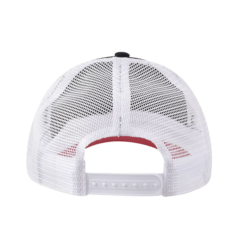 Mack Tri Colour Curved Brim Trucker Cap