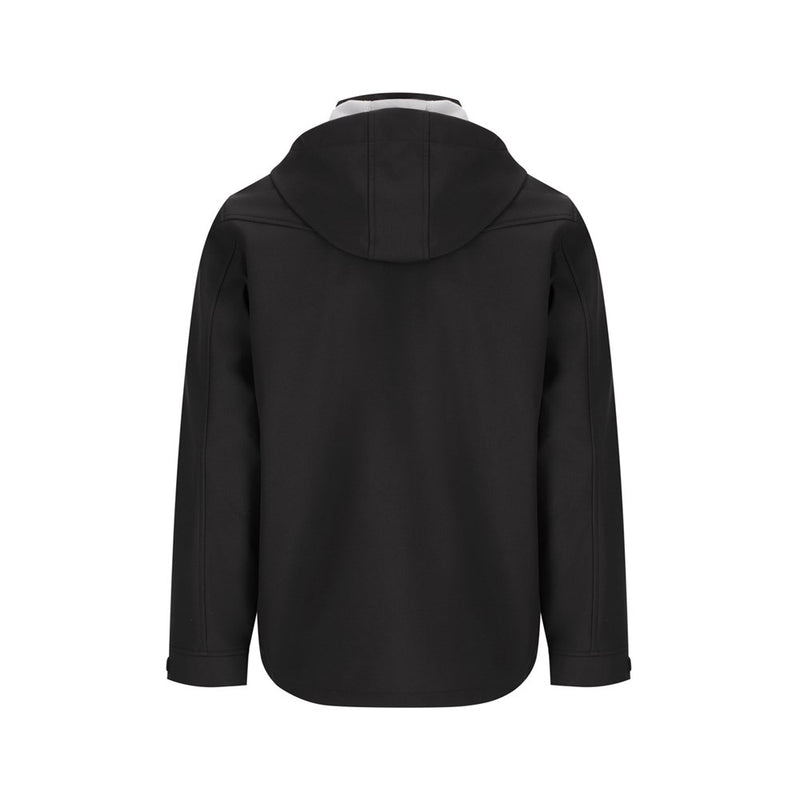 HOODED SOFT SHELL RECYCLED POLYESTER JACKET