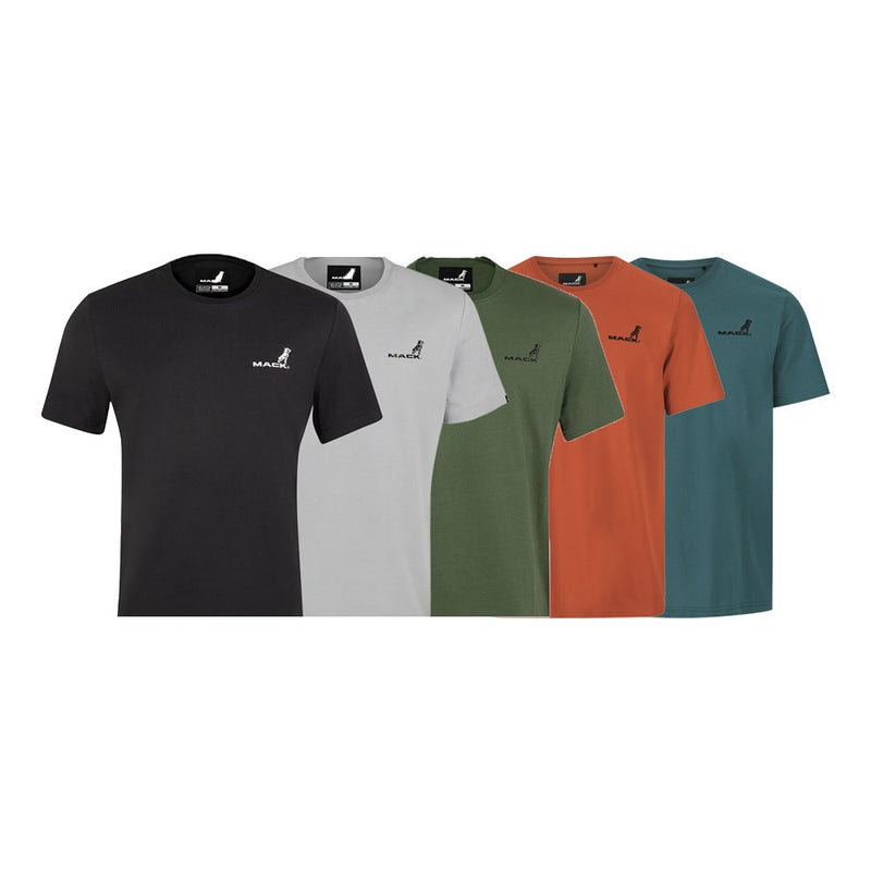 Mack Classic Cotton Crew Neck Short Sleeve T-Shirt