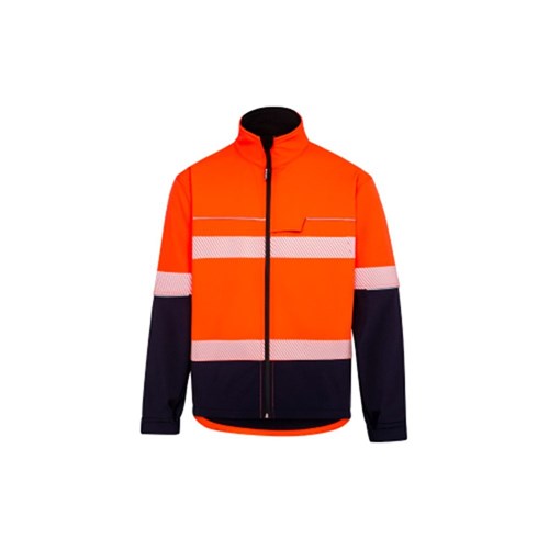 Mack Xenon 2Tone Hi Vis Taped Recyled Softshell Jacket