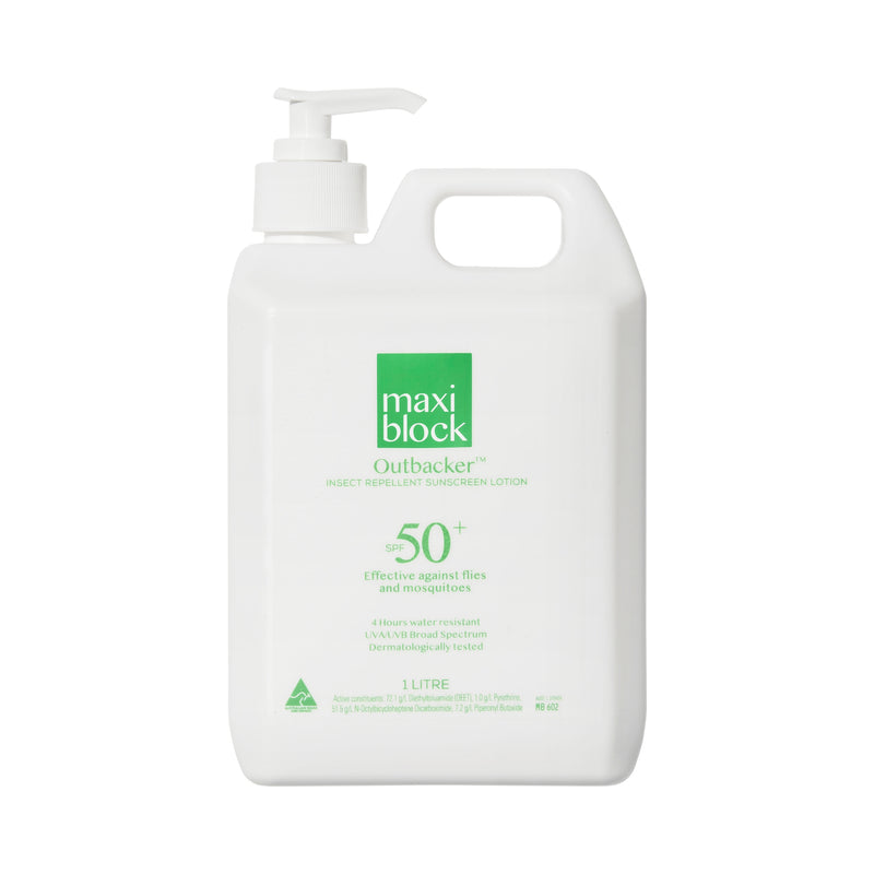 Maxiblock - Outbacker Insect Repellent Sunscreen SPF50+