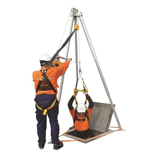 B-Safe Full Tripod Recovery Winch Kit