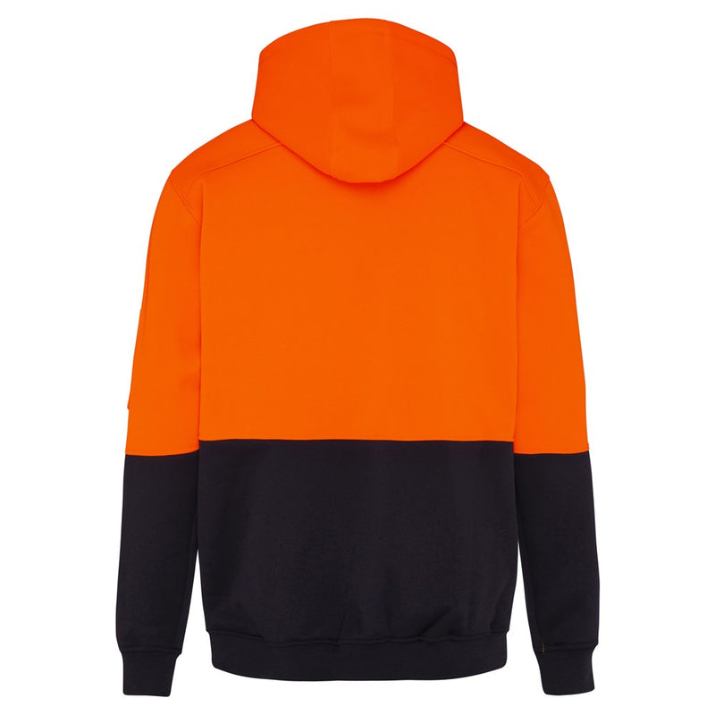 WS Workwear Hi-Vis Fleece Zip Hoodie