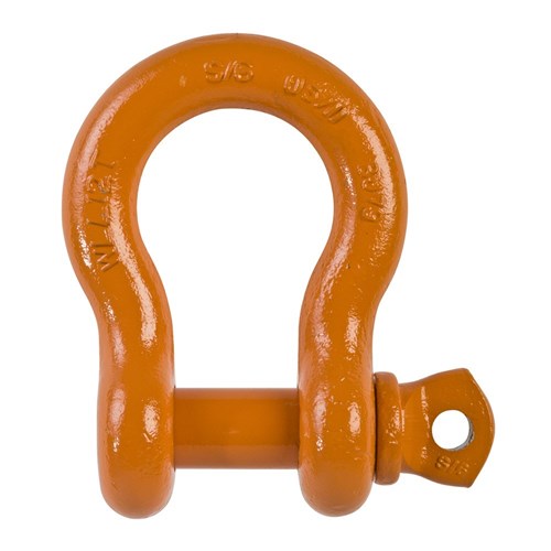 Beaver Bow Shackle Grade S Orange 32x35mm WLL 12.0t