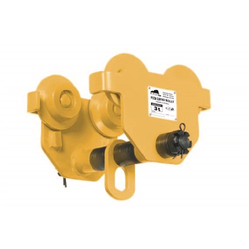 Beaver Girder Push Trolley 100-305mm x 3t Yellow