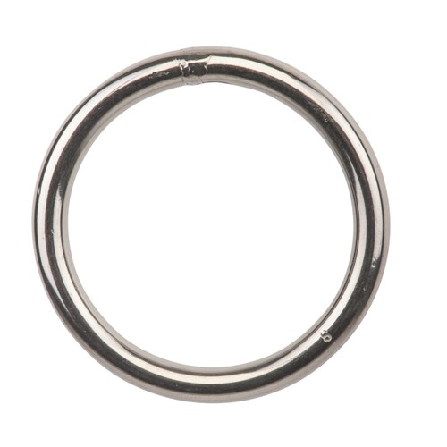 Stainless Steel Round Ring 4mm X 40mm