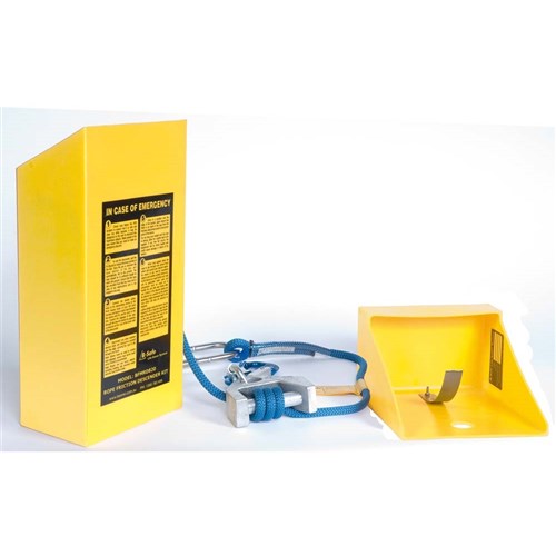 Boxed Rope Friction Descender 20m