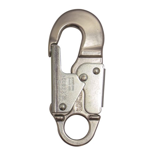 Aluminum Snap Hook-Blue Mbs 22.2Kn With 16Kn Gate