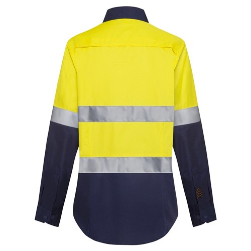 Boomerang Ladies Hi-Vis Cotton Ripstop Shirt