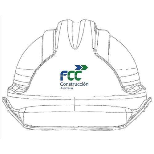 Frontier Vented Ratchet Harness Hard Hat