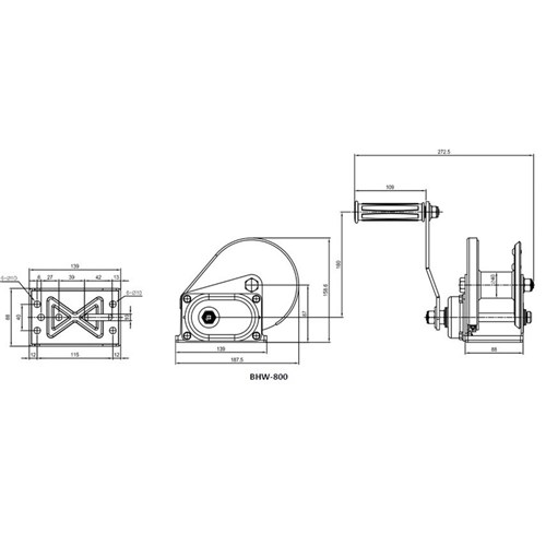 Beaver Brake Hand Winches