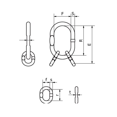  Beaver G50 Stainless Steel Multi Link Assembly G316