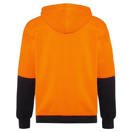 Mack Workwear Xenon Mens Hi-Vis Fleece Hoodie