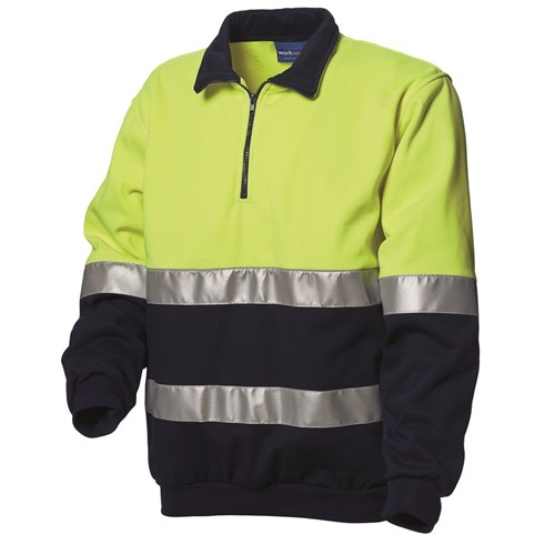 Jumper Poly Flc Zip Ls Ast Rt1 No PKT